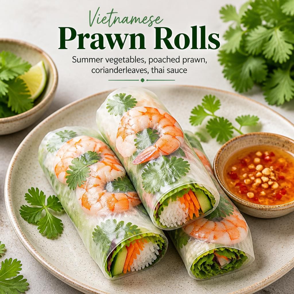 Vietnamese Prawn Rolls